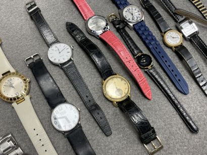 Lot de montres:
Festina, Vertical, Mieux...
