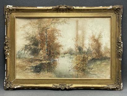 Francis Stayman MEDAIRY (1856-1930)
Aquarelle...