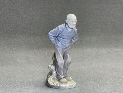 ROYAL COPENHAGUE ,Statuette en porcelaine....