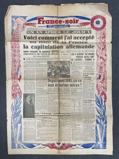 Pochette à dessins avec quatre lithographies...
