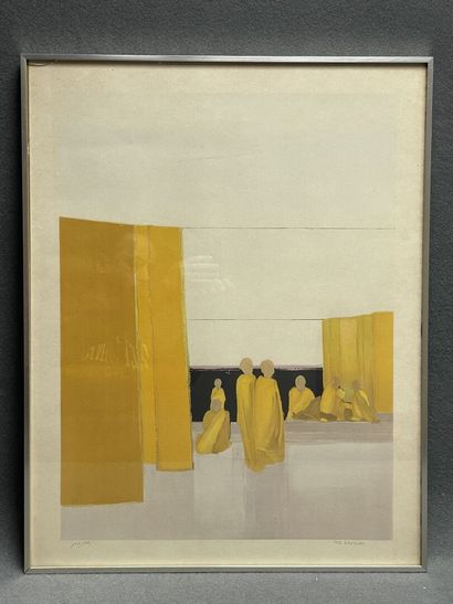 Pierre-Gérard LANGLOIS (1940-1994)
Moines...