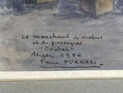 Pierre FURNARI
Le marchand de melons et pastèques,...