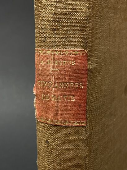Dreyfus, Alfred. 
Cinq années de ma vie,...
