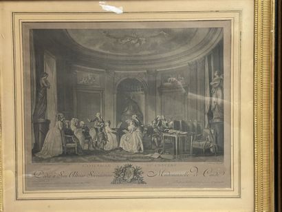 L'assemblée au concert / L'assemblée au salon
Deux...