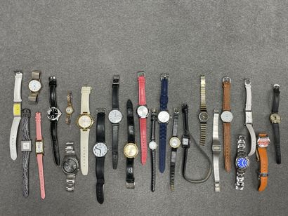 Lot de montres:
Festina, Vertical, Mieux...