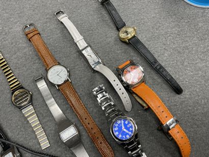 Lot de montres:
Festina, Vertical, Mieux...