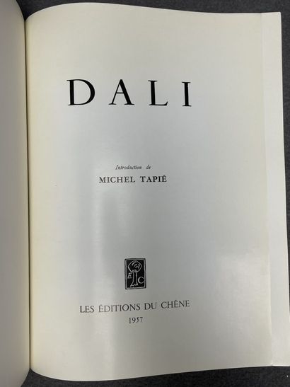 DALI Salvador (1904-1989) 
Ouvrage Les Editions...