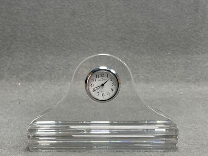 VAL SAINT LAMBERT:
Pendulette cristal
H:...
