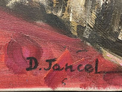 Dominique JANCEL (1946)
Mains. 
huile sur...