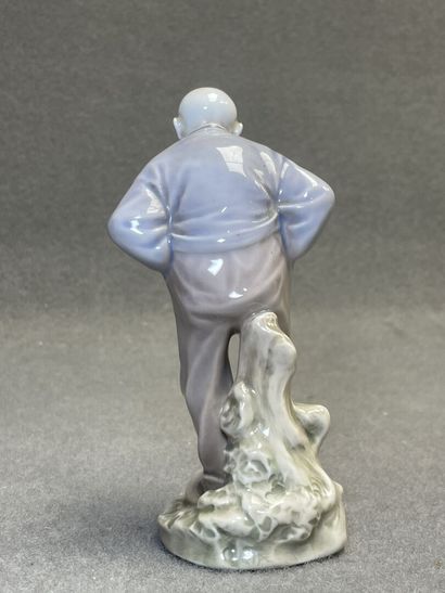 ROYAL COPENHAGUE ,Statuette en porcelaine....