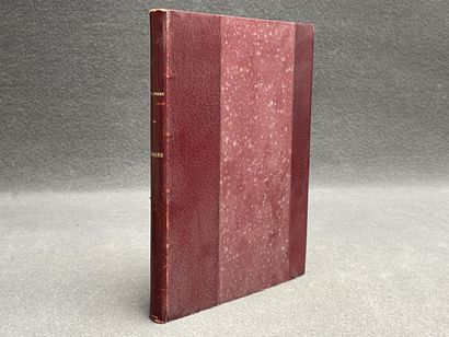 SAINT-JOHN-PERSE: ELOGES
Edition NRF 1925.
In-4...