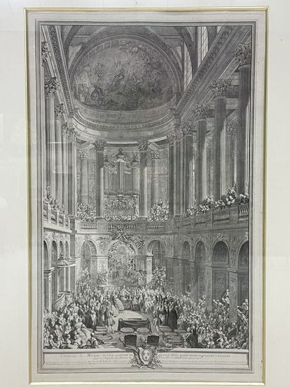 [COCHIN, père & fils]. - Cérémonie du mariage...