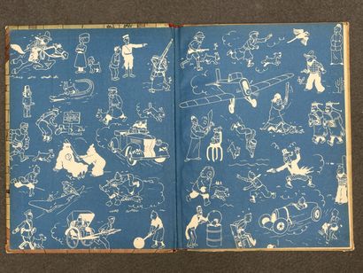 TINTIN: Ottokar's Sceptre. 
Casterman. 1948
Red...
