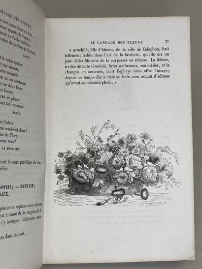 ZACCONE, Pierre. - Nouveau Langage des fleurs...