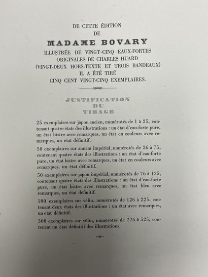 FLAUBERT, Gustave / Eaux-fortes by Ch. HUARD....