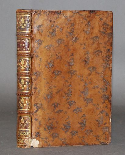 HUME, David. - Oeuvres philosophiques de...