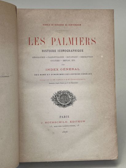 KERCHOVE DE DENTERGHEM, Oswald de. - Les...