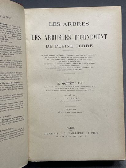 MOTTET, S. - Les Arbres et les Arbustes d'ornement...