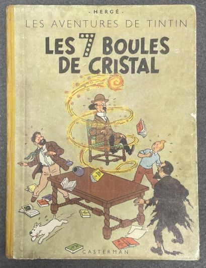 TINTIN: The 7 crystal balls. 
Casterman....
