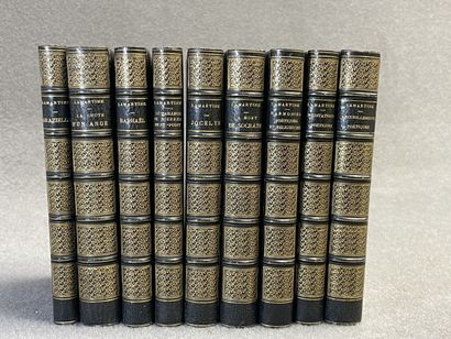 LAMARTINE, Alphonse de. - OEuvres poétiques...