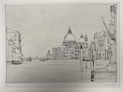 VENISE. Preface by Abel Bonnard and 10 original...