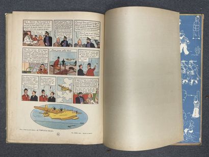 TINTIN: The 7 crystal balls. 
Casterman....