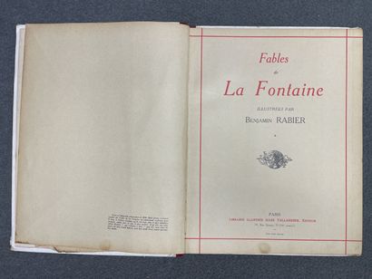 Benjamin RABIER:
-Fables de la Fontaine 1906....