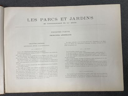 VACHEROT, Jules. Parcs et Jardins. Album...