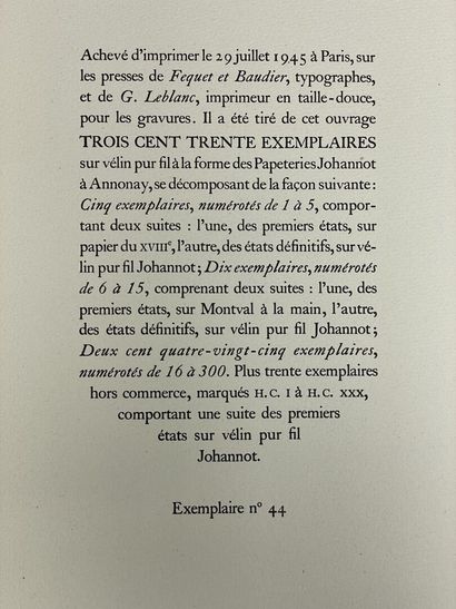 BELLAY Joachim du, illustrations DECARIS.
Le...