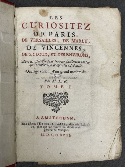 Les curiositez de Paris de Versailles, de...
