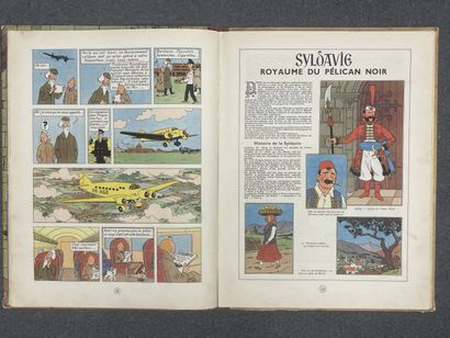 TINTIN: Ottokar's Sceptre. 
Casterman. 1948
Red...