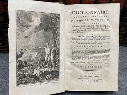 VALMONT de BOMARE :Dictionnaire raisonné...