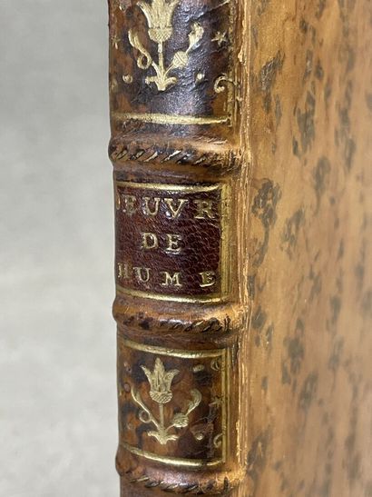 HUME, David. - Oeuvres philosophiques de...