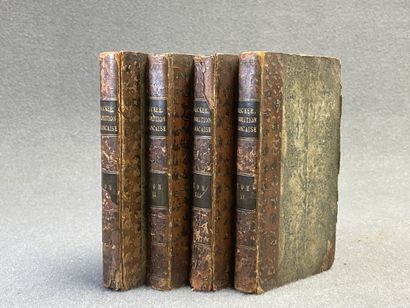 NECKER (Jacques). 
De la Révolution française....