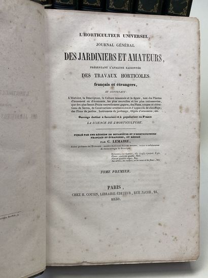 LEMAIRE, Charles. - L'Horticulteur Universel,...
