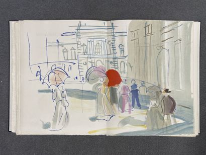 FARGUE Léon-Paul, Lithographs and drawings...