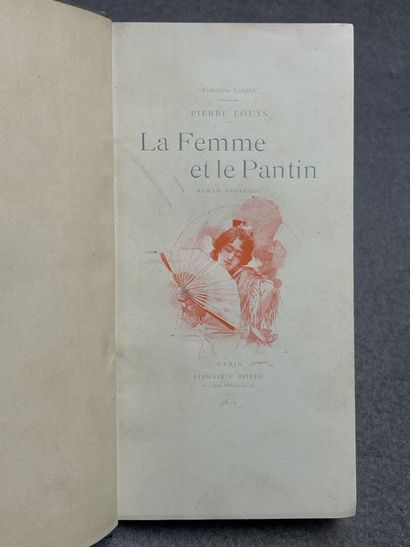 LOUYS, Pierre. - La Femme et le Pantin, Spanish...