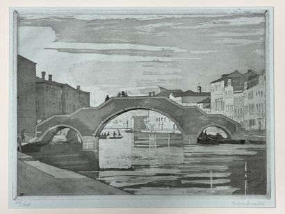 VENISE. Preface by Abel Bonnard and 10 original...