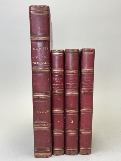 ROQUES, Joseph. - Phytographie médicale,...
