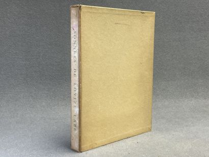 LABÉ Louise , illustrations Emilienne MILANI
Sonnets...