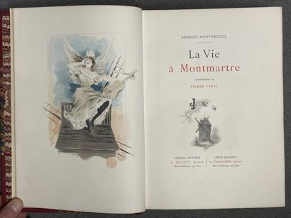 MONTORGEUIL
Life in Montmartre. 
G. Boudet...