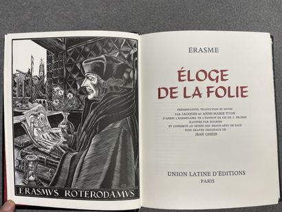 ERASMUS. 
Éloge de la Folie. 
Union Latine...