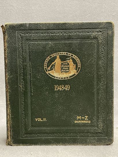 Lloyds Register of Shipping.
Register of...