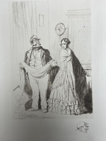 FLAUBERT, Gustave / Eaux-fortes by Ch. HUARD....