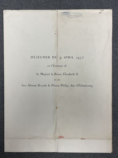 Set of menus: 
-Menu for the liner 