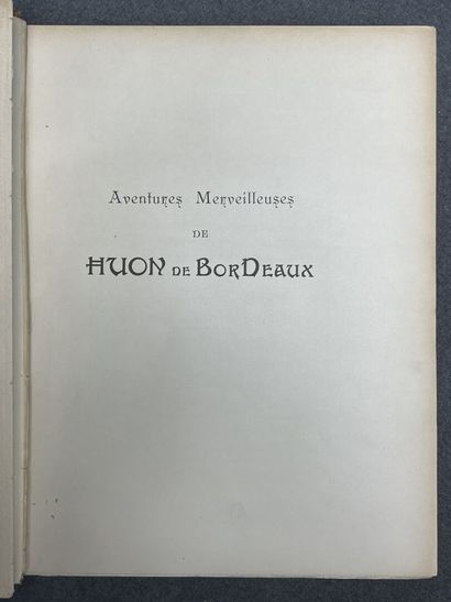 [ORAZI]. PARIS (Gaston). Aventures merveilleuses...