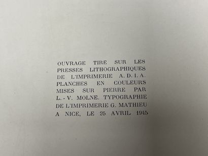 VOLTAIRE
Le blanc et le noir. 
Lithographs...