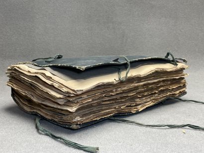 Important herbier de 1923. 
13 x 47 x 30...