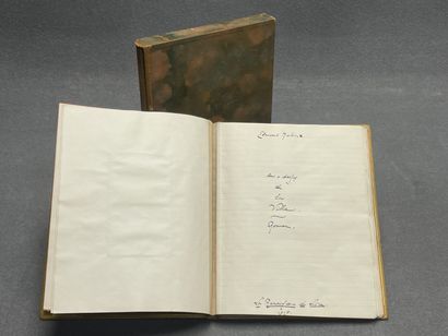 Edmond JALOUX
Above the City. 1919
Manuscript...