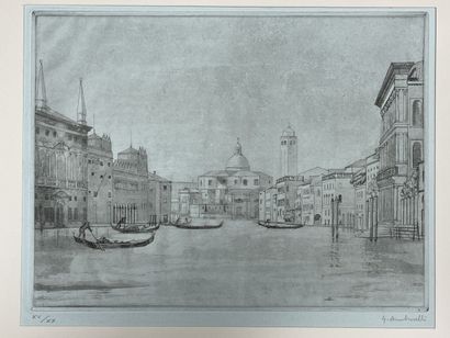 VENISE. Preface by Abel Bonnard and 10 original...